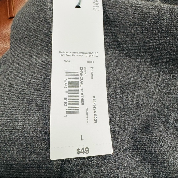 Liz Claiborne Gray Wide Leg Pants - Picture 3 of 3